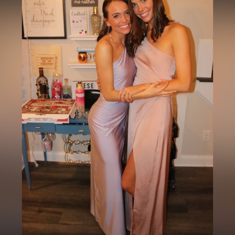Light pink formal dress